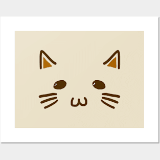 Brown cat Posters and Art